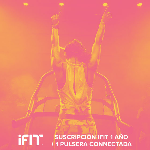 Suscripción iFit de 1 año + 1 pulsera connectada iFit Vue